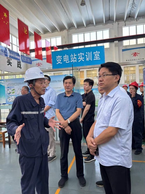 2025年7月27日山東華電集團(tuán)新能源專家領(lǐng)導(dǎo)考察調(diào)研